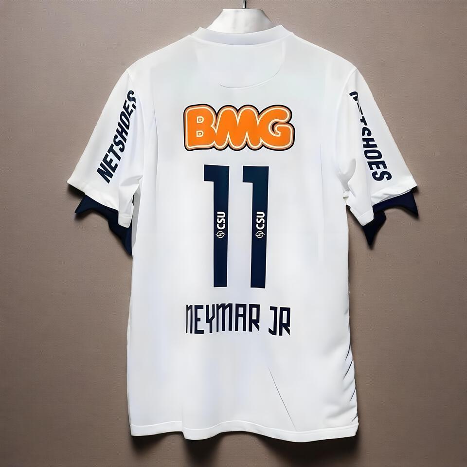 BMG Neymar Jr White Cotton T-Shirt | Official Licensed Tee