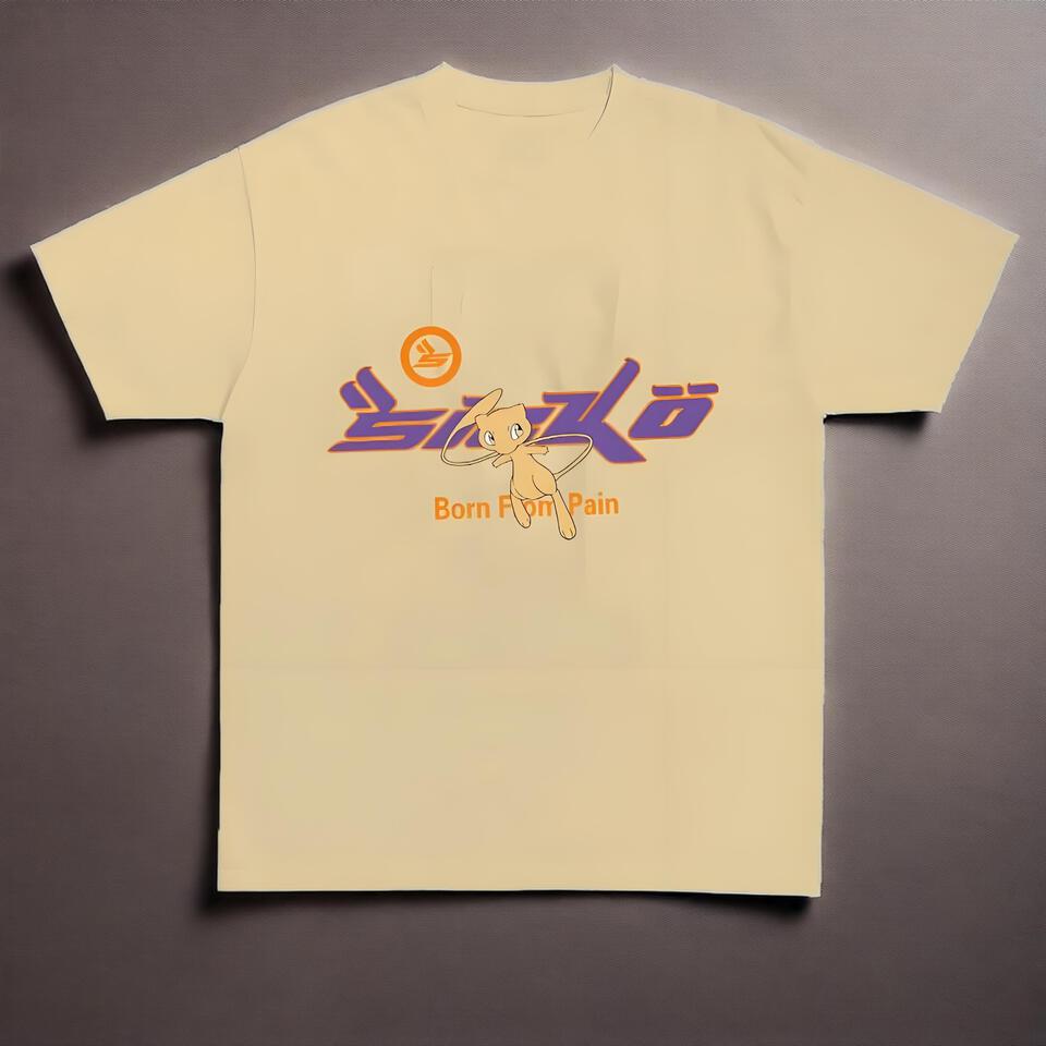 Born From Pain Streetwear T-Shirt Unisex Casual Cotton Tee