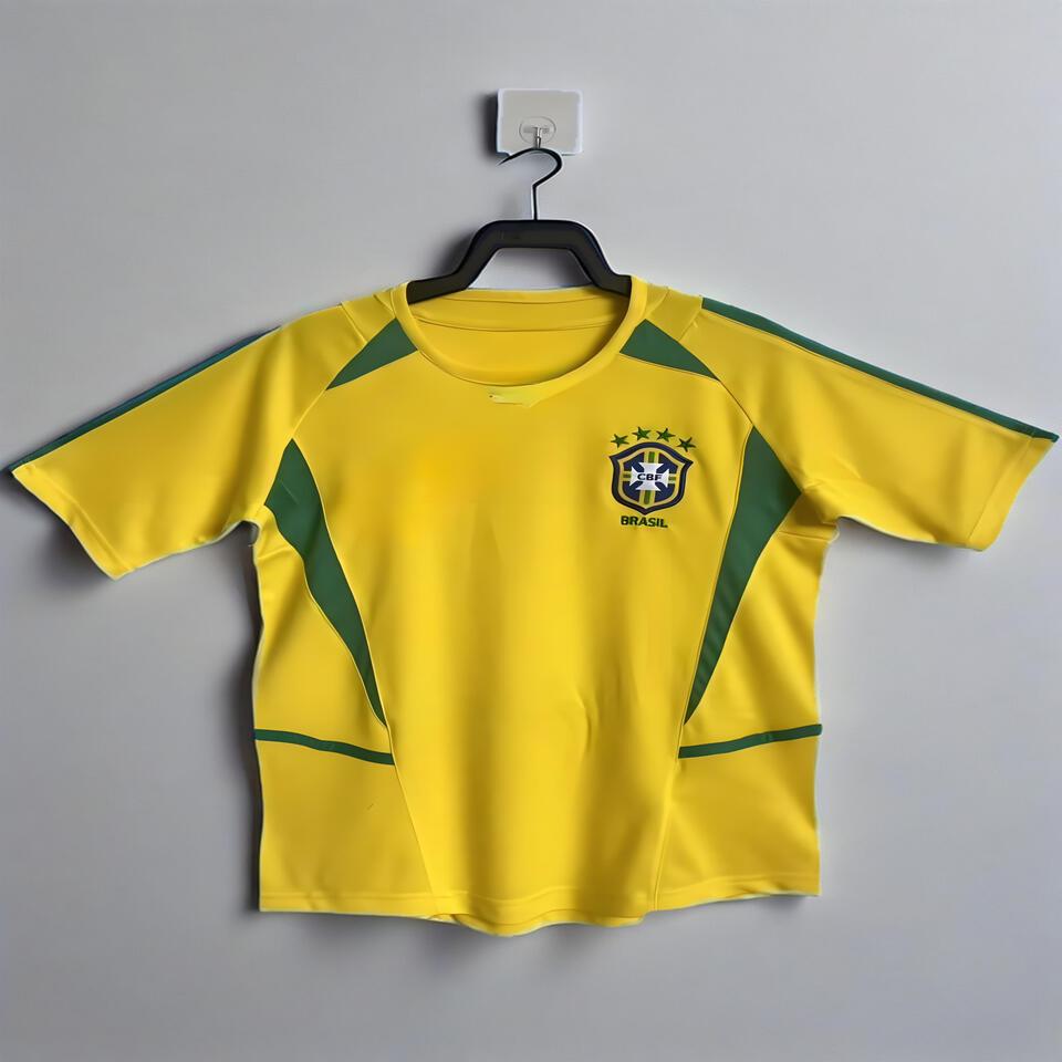 Brazil National Team Yellow Green Breathable Soccer Jersey