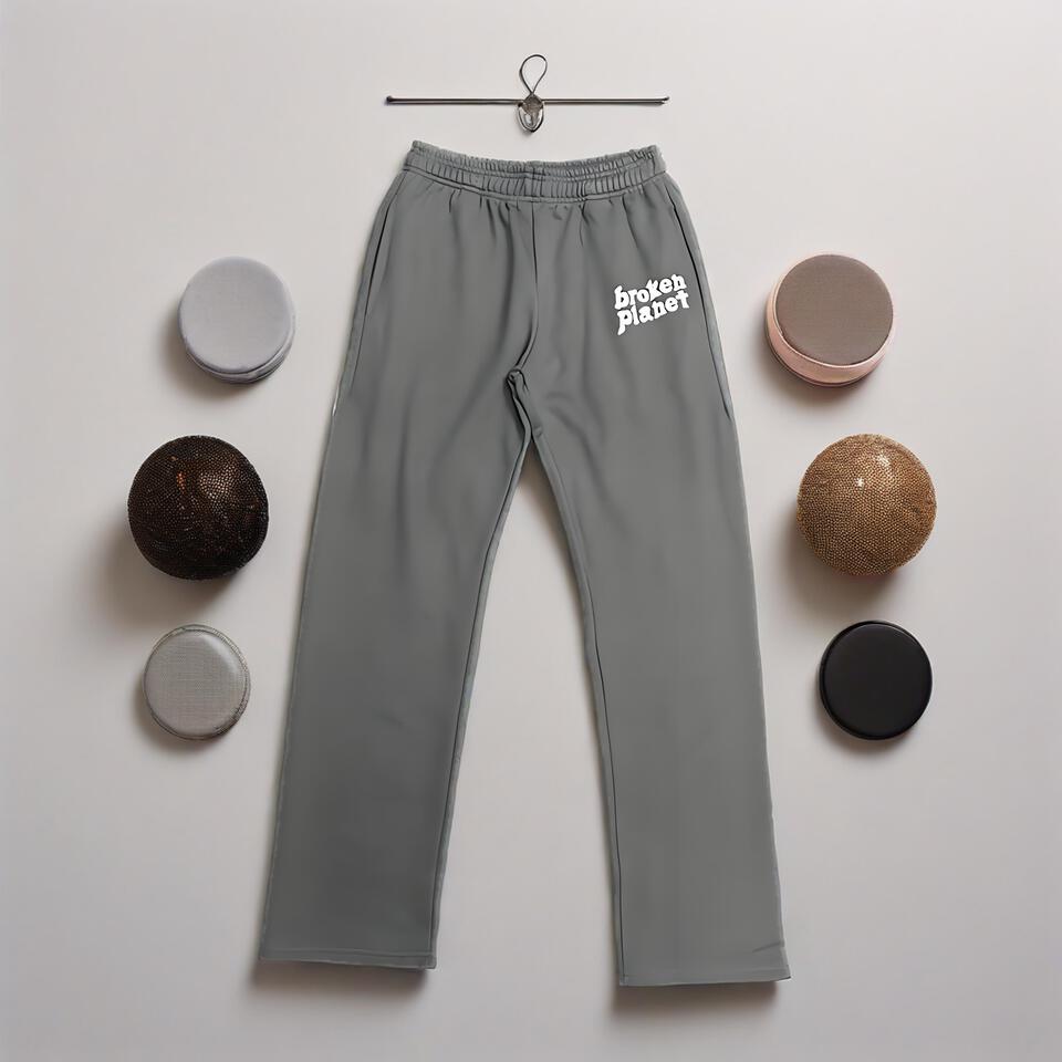 Broken Planet Grey Unisex Sweatpants Street Casual