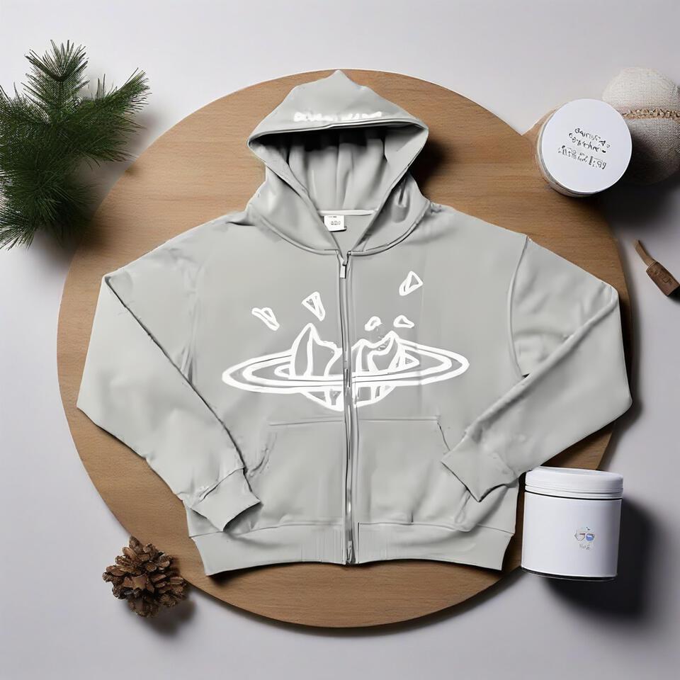 Broken Planet Hoodie Unisex Zip Up Streetwear Sweatshirt