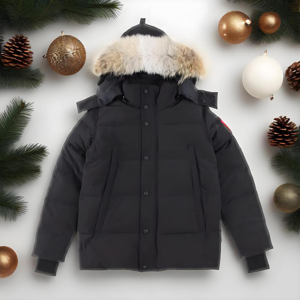 Canada Goose Black Classic Parka Waterproof Warm Unisex Coat