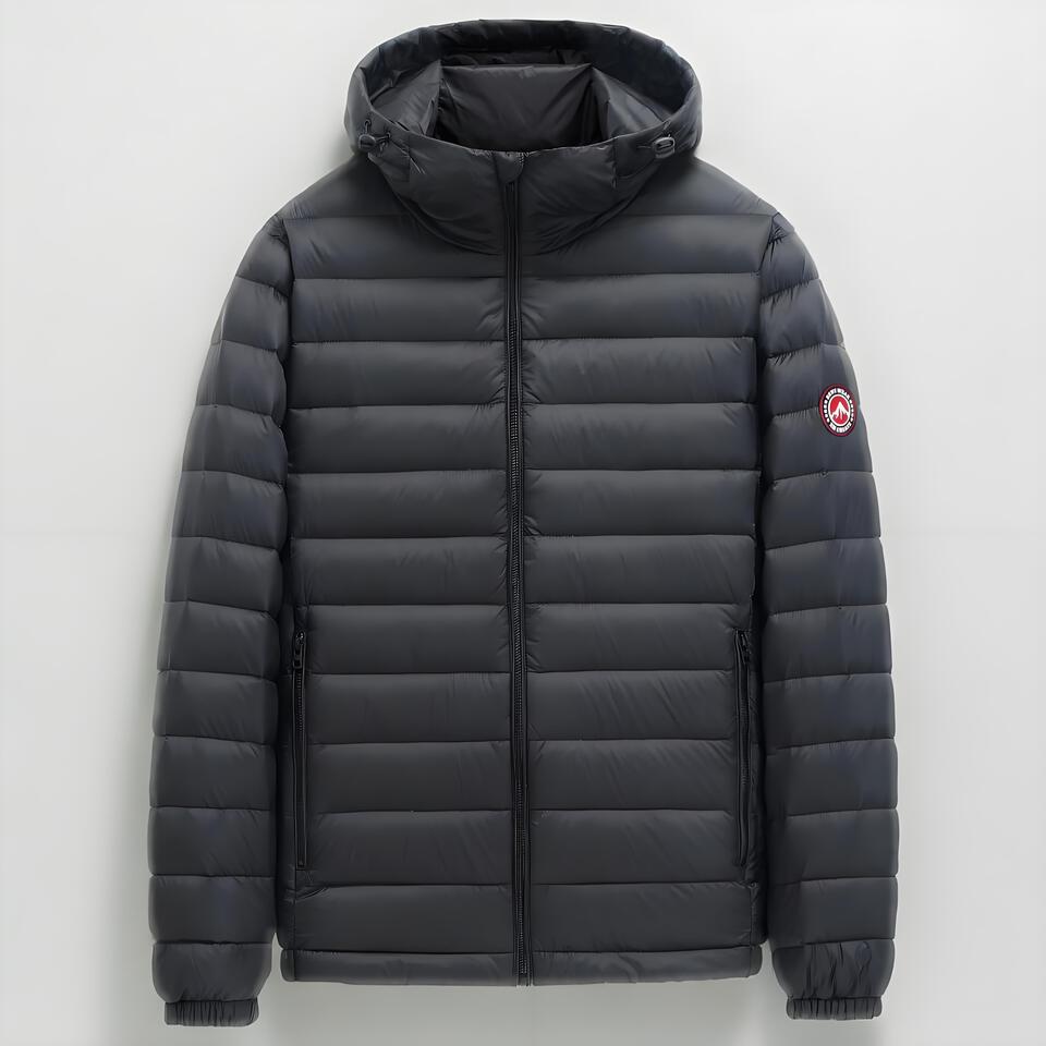 Canada Goose Black Hooded Down Coat Warm Winter Unisex Parka