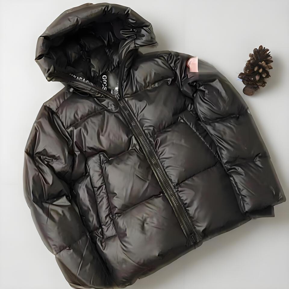 Canada Goose Black Hooded Down Parka Waterproof Warm Unisex Winter Coat