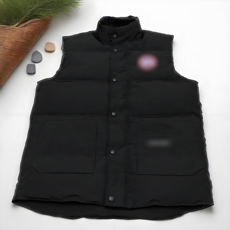 Canada Goose Black Puffer Vest Unisex Windproof Warm