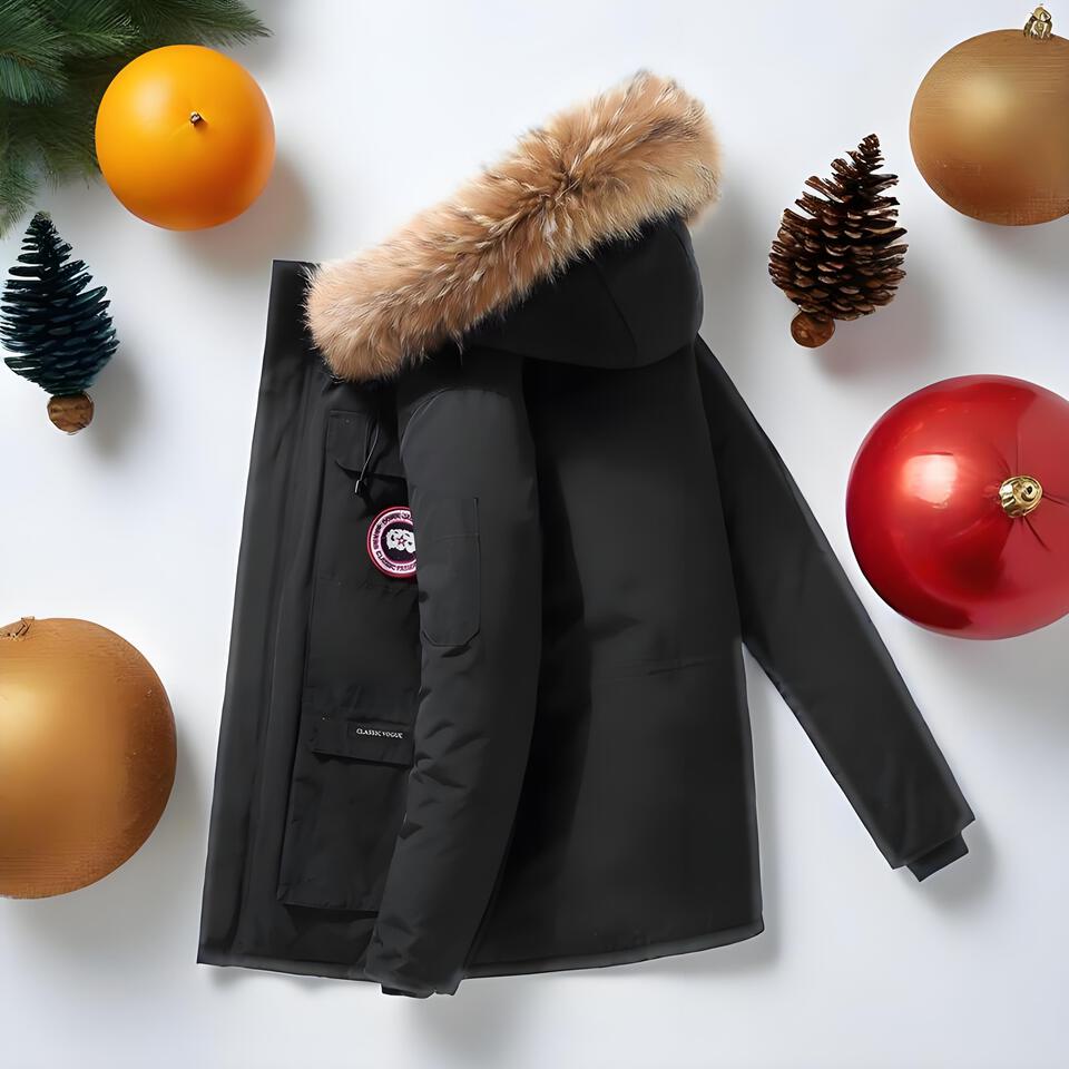 Canada Goose Black Waterproof Down Parka Unisex Winter Coat