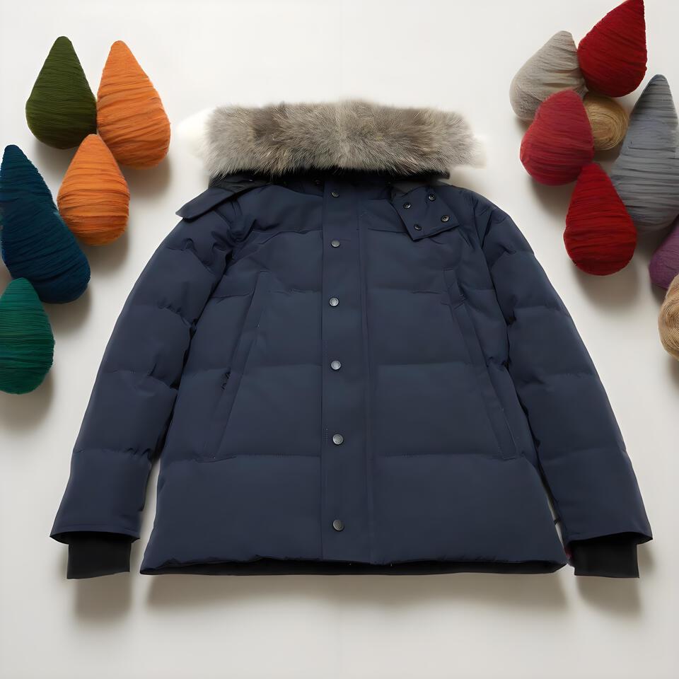 Canada Goose Deep Blue Long Waterproof Warm Unisex Parka