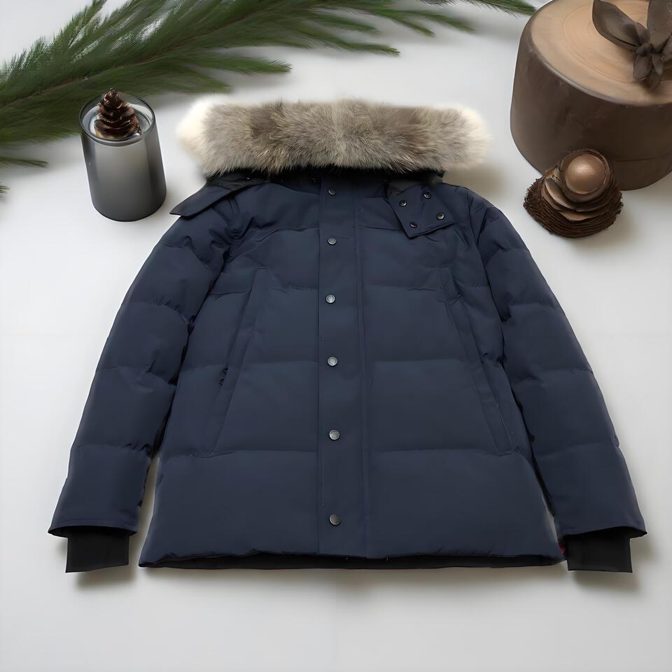 Canada Goose Navy Blue Waterproof Warm Unisex Parka