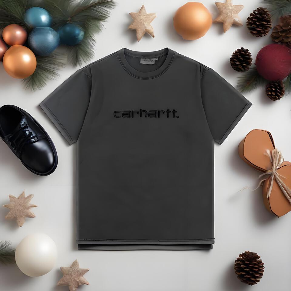 Carhartt Black Cotton Short Sleeve T-Shirt