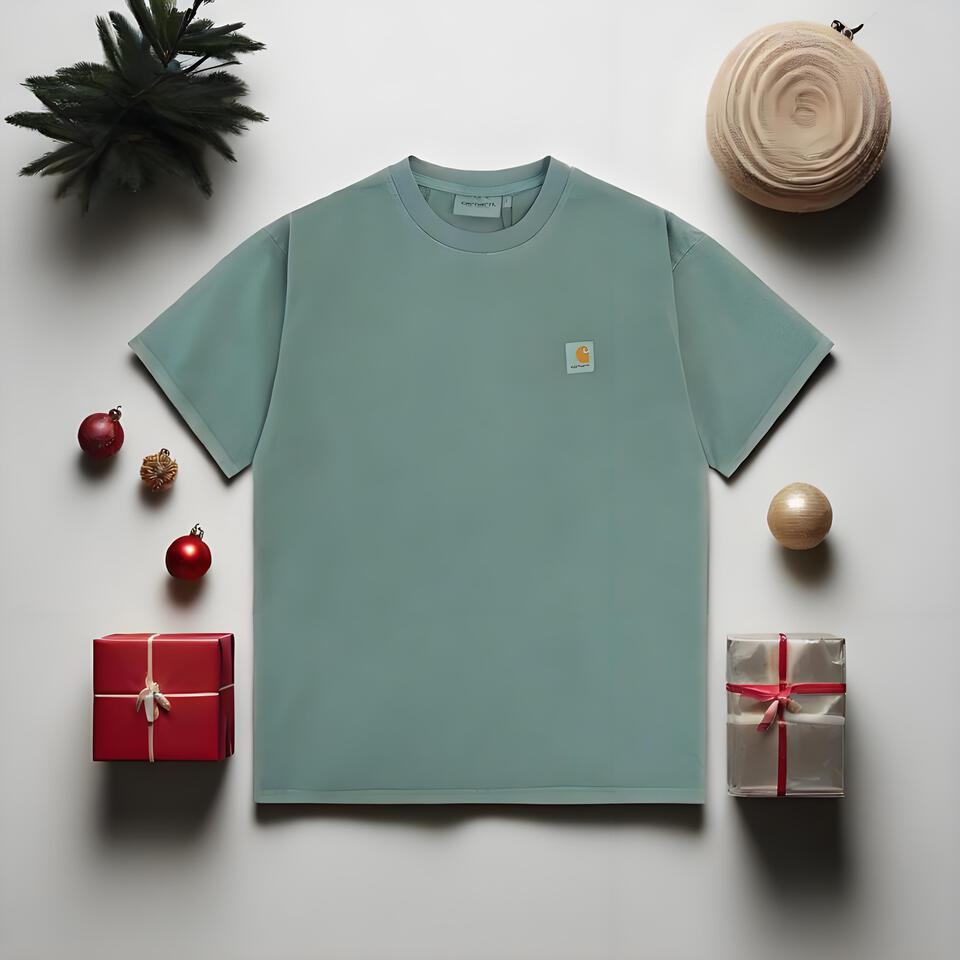 Carhartt Light Green Washed Cotton Unisex T-Shirt