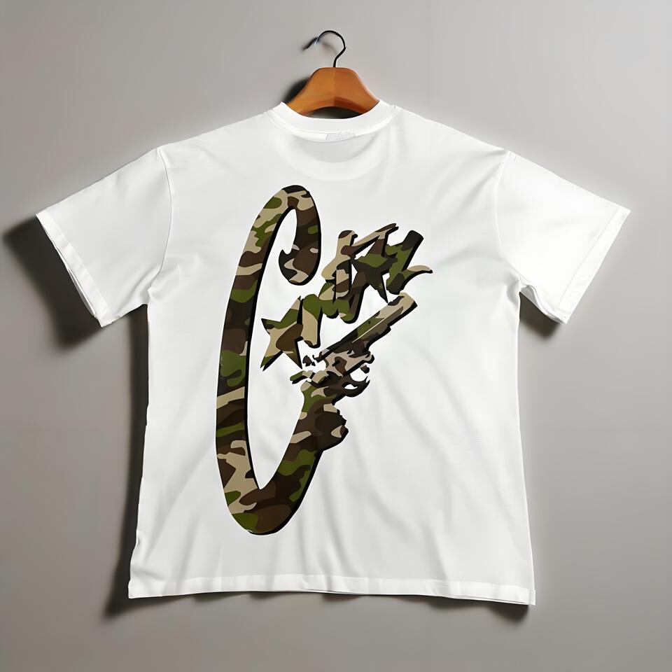 Cav Empt White Cotton Camo Unisex T-Shirt