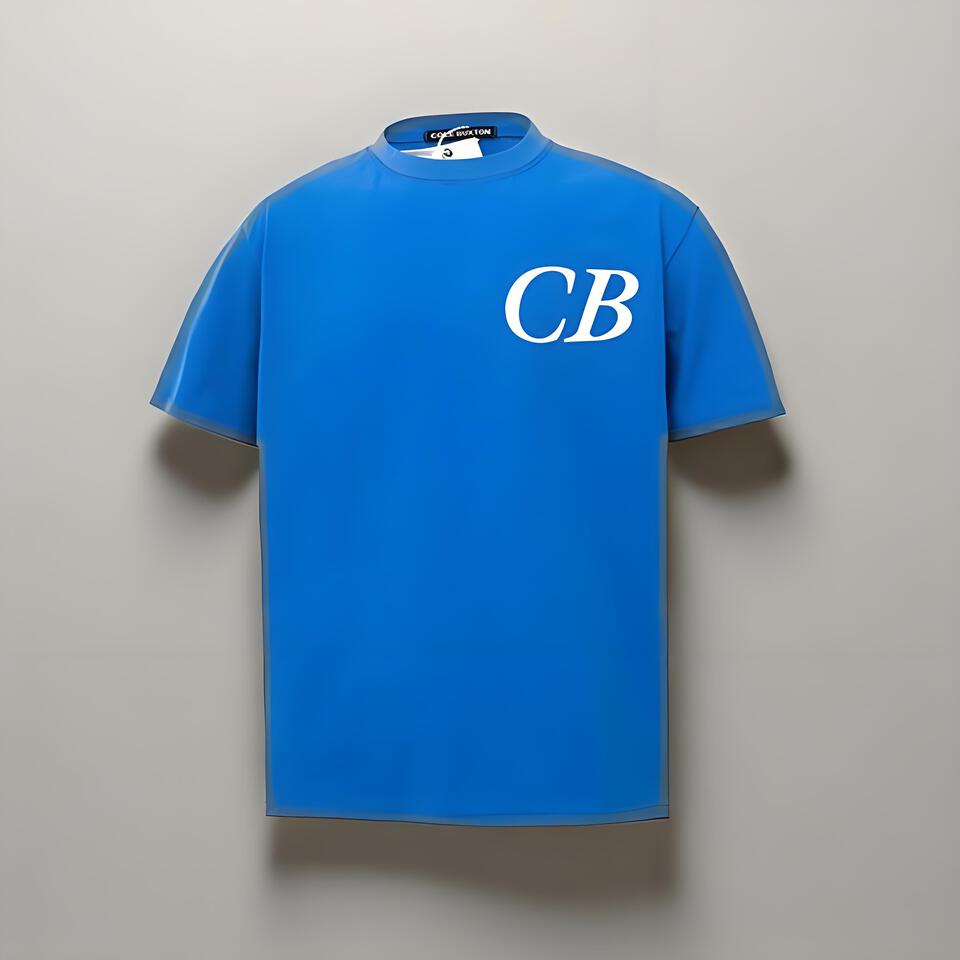 CB Letter Totem Loose Short Sleeve T-Shirt