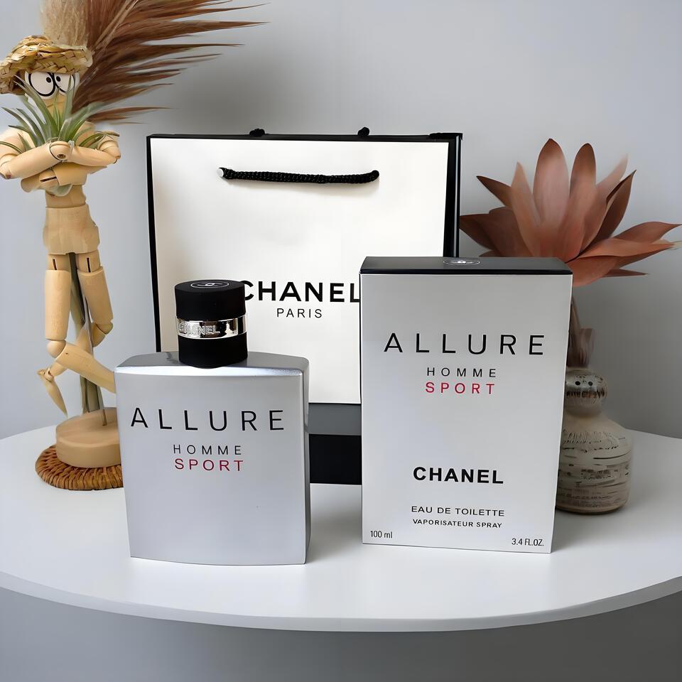Chanel Allure Homme Sport Silver Cologne | Men's Fragrance Eau de Toilette