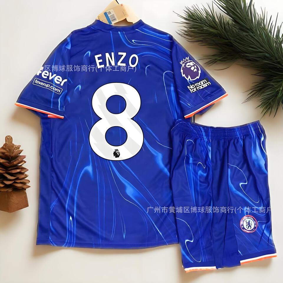 Chelsea FC 2024 Enzo Home Soccer Jersey - Men's Football Shirt