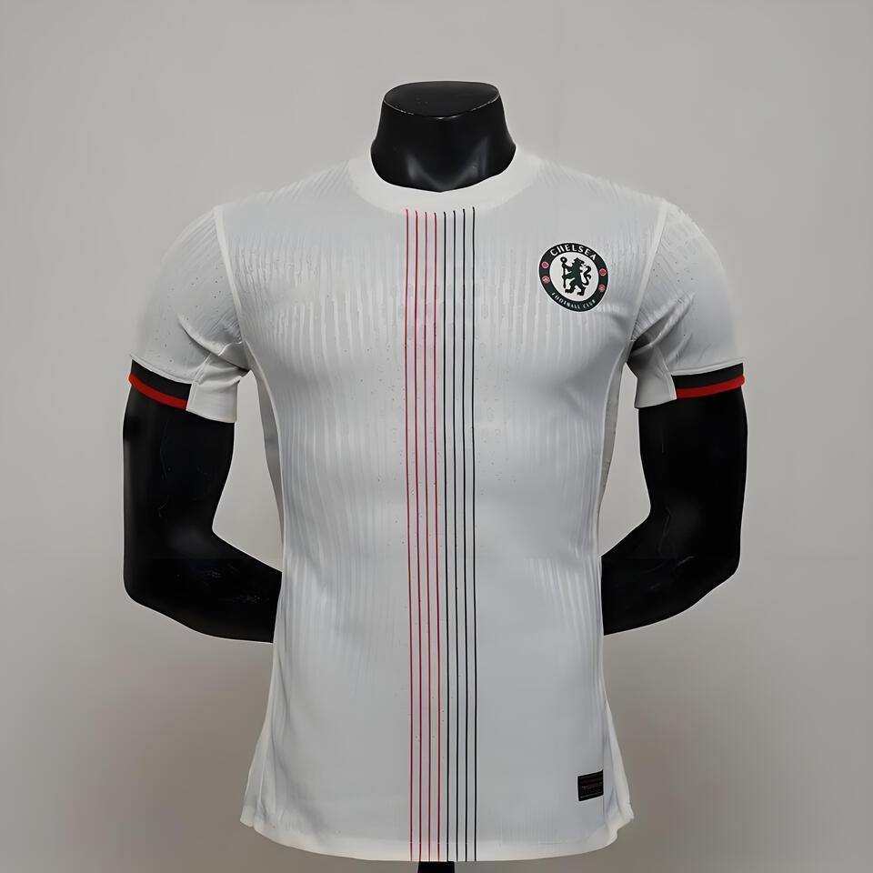 Chelsea FC Men's White Breathable T-Shirt - Official Football Jersey