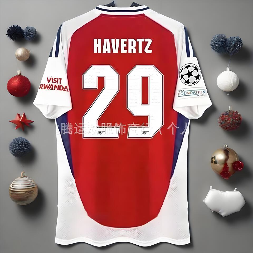 Chelsea Home Kai Havertz 29 Breathable Red White Blue Jersey