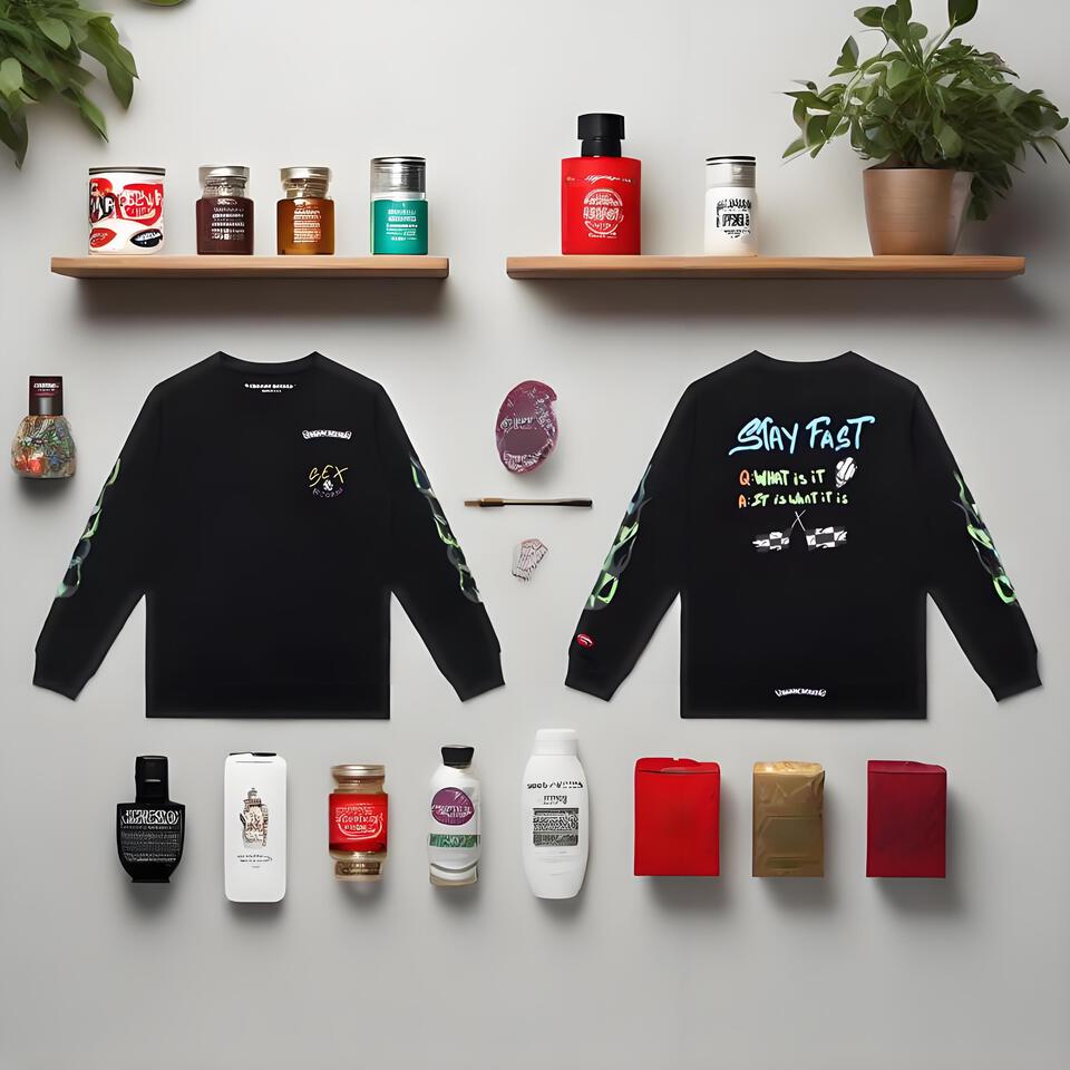 Chrome Hearts Graffiti Unisex Black Long Sleeve Cotton Tee