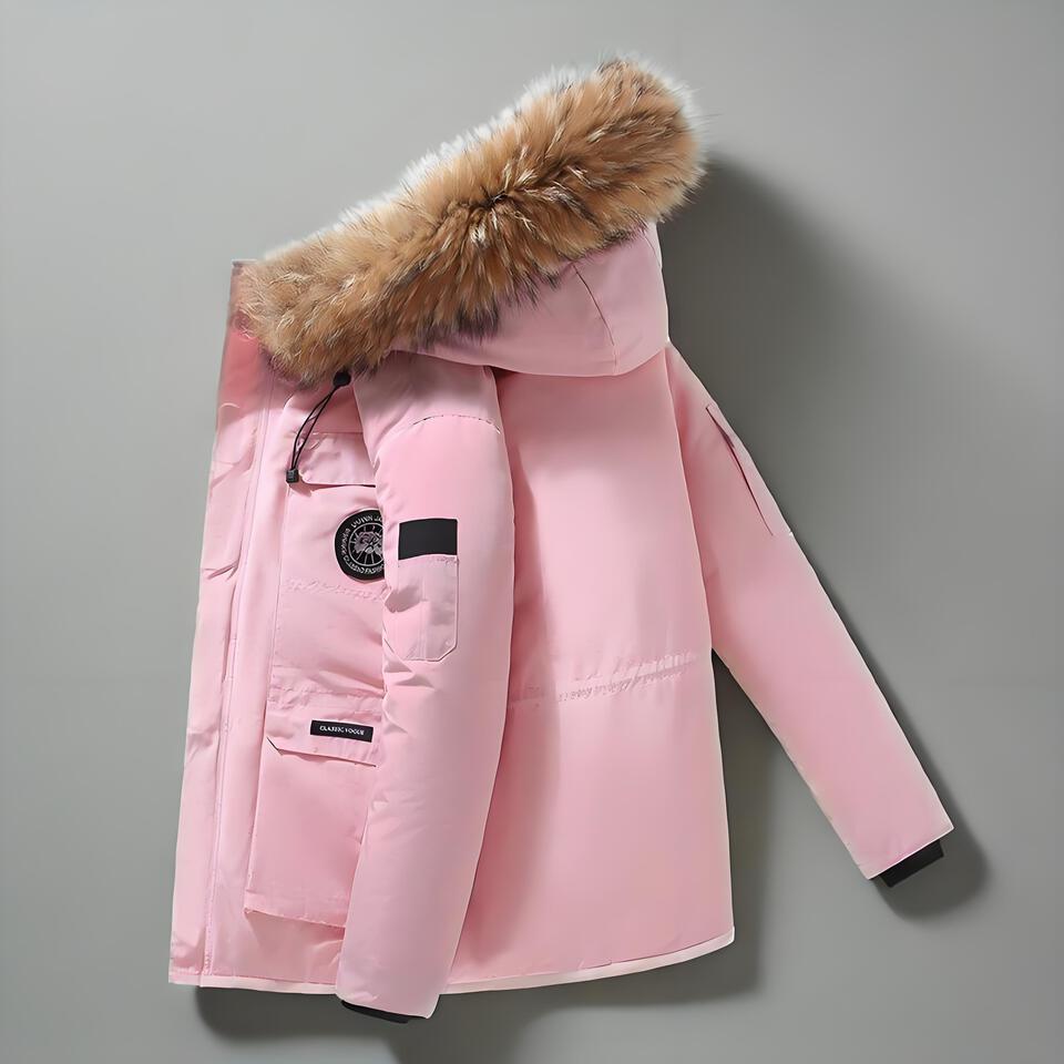 Classic York Pink Windproof Cotton Work Jacket