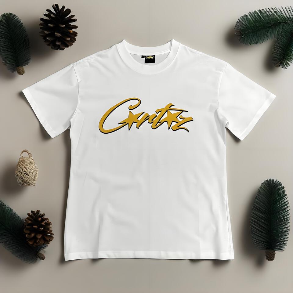 Corteiz Cartel White Cotton Graffiti T-Shirt