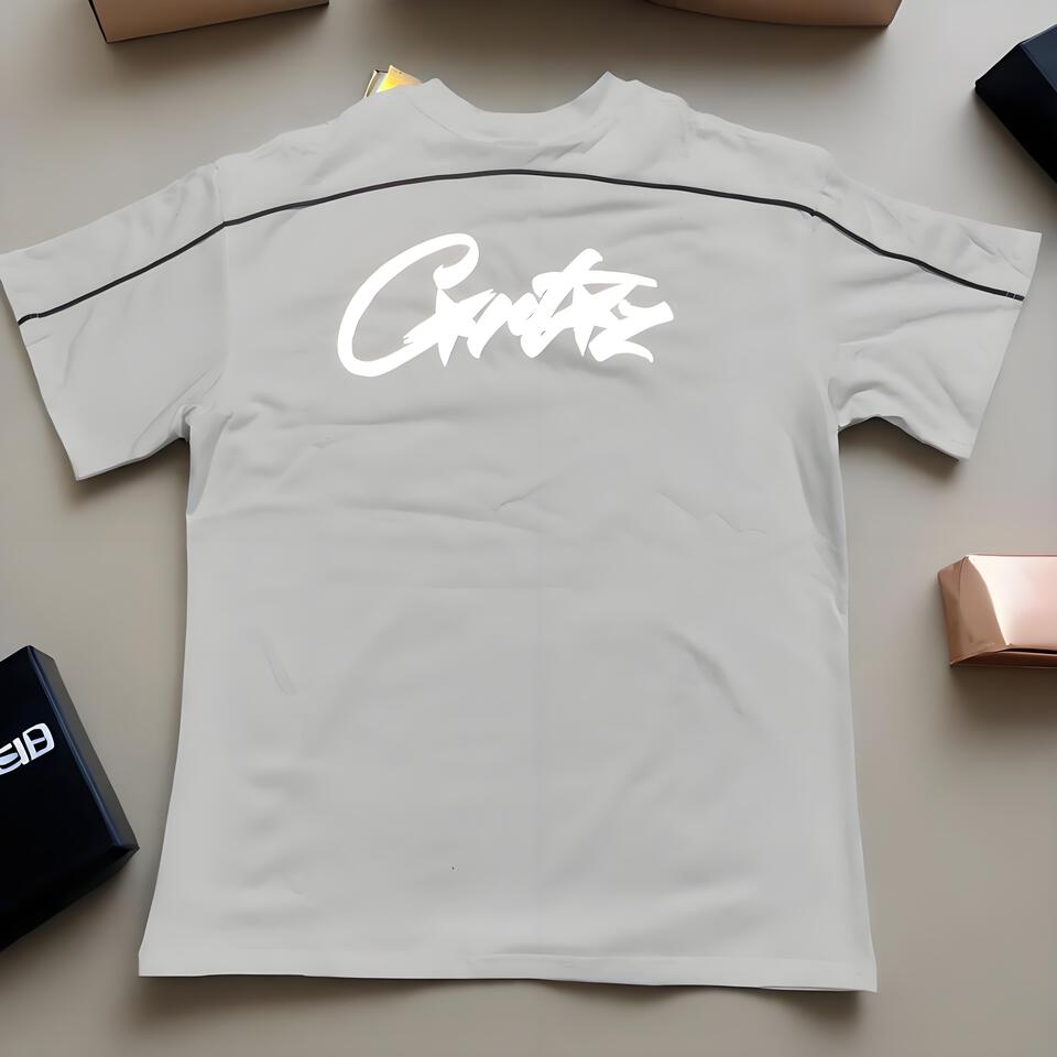 Corteiz Unisex White Cotton Graffiti Street T-Shirt