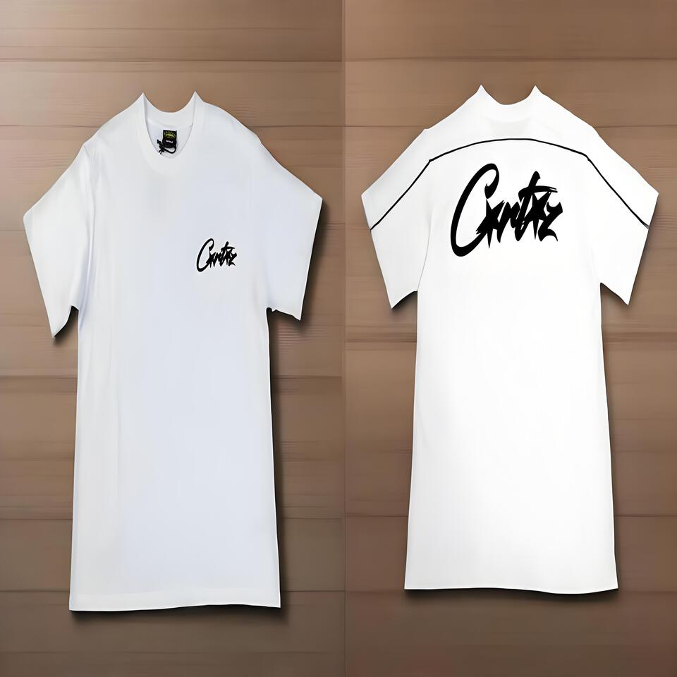 Corteiz White Cotton Street Graffiti T-Shirt