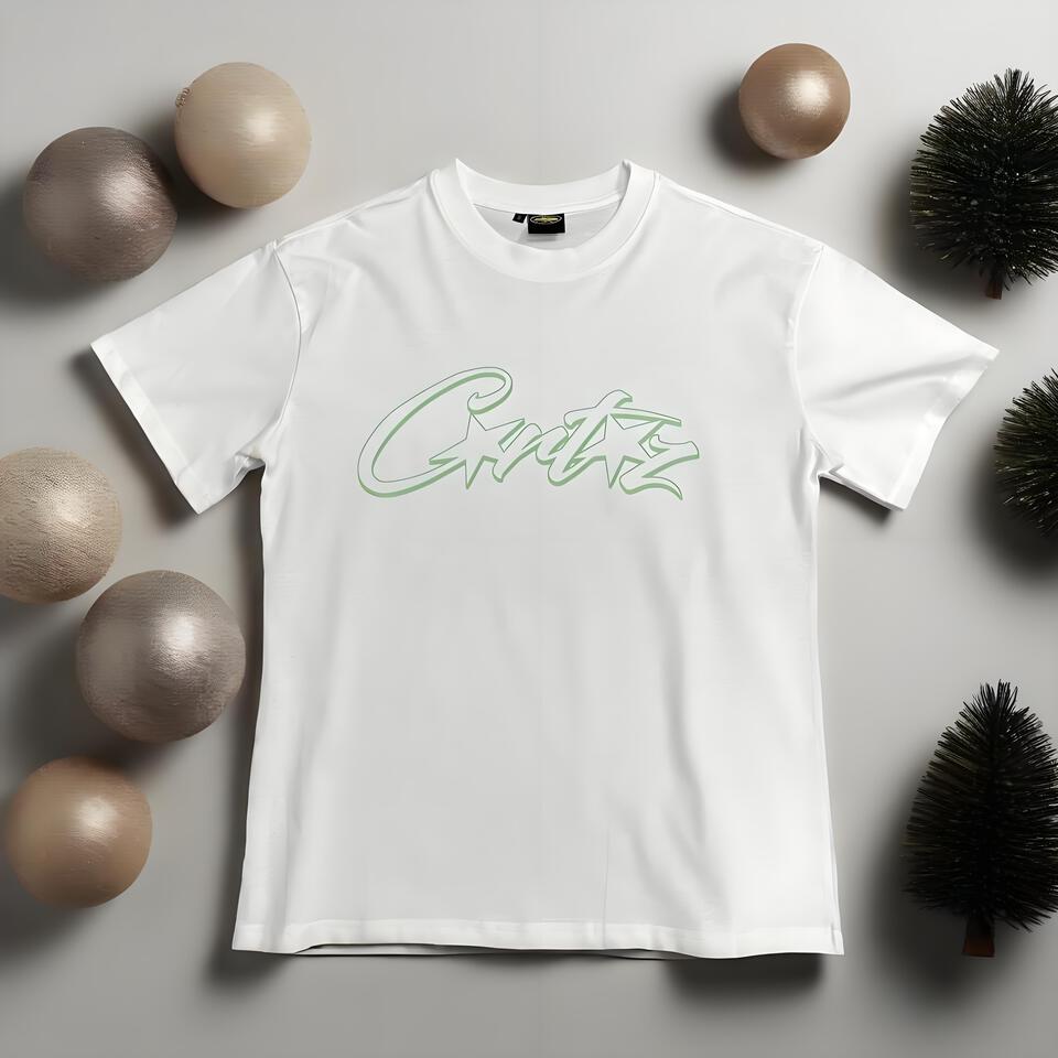 Corteiz White Loose Graffiti Short Sleeve T-Shirt