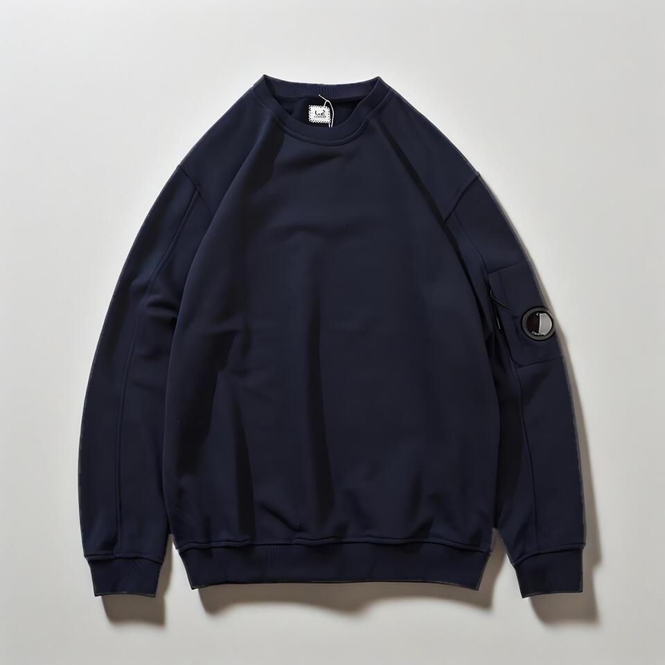 C.P. Company Oversized Cotton Crewneck Sweatshirt Streetwear