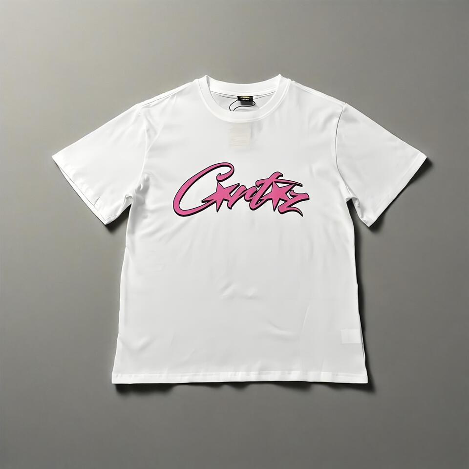 Crazy Oversized White Cotton Unisex Graffiti Print Tee