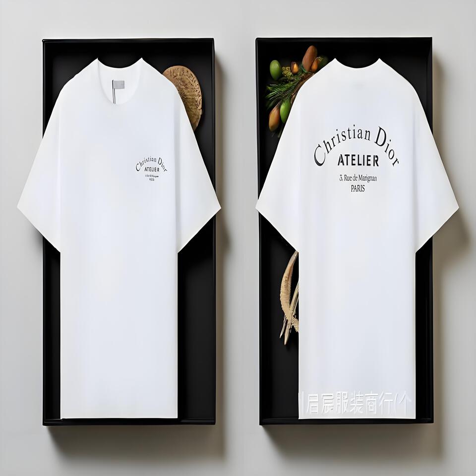 Dior Atelier White Cotton Oversized T-Shirt