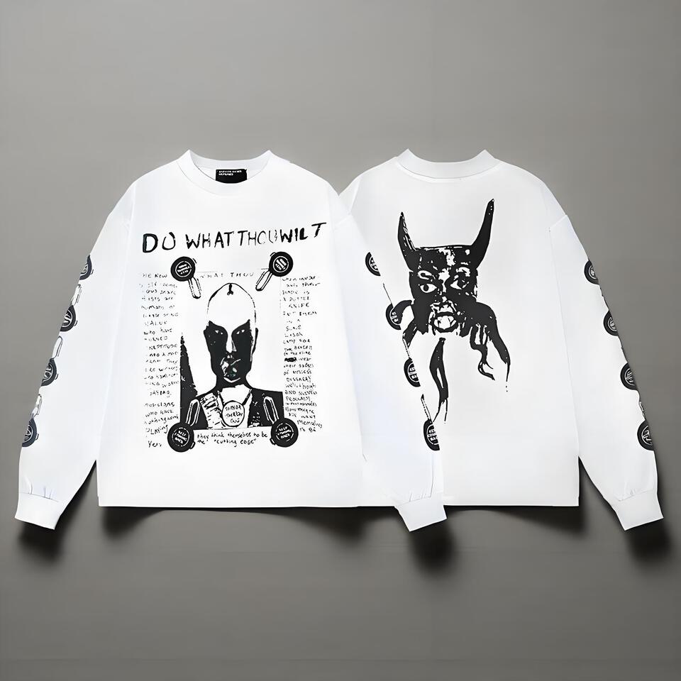 Do What Thou Wilt Unisex Oversized Cotton Tee