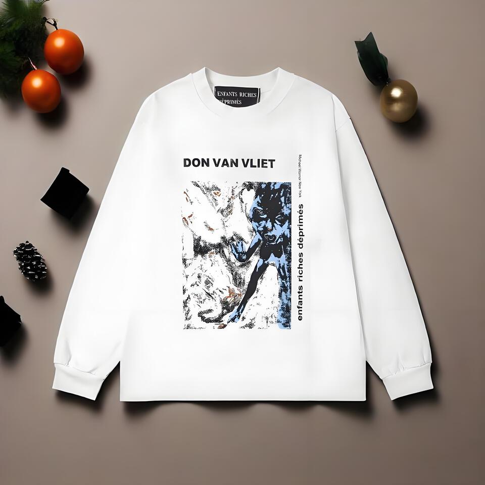 Enfants Riches Déprimés Don Van Vliet White Oversized Tee