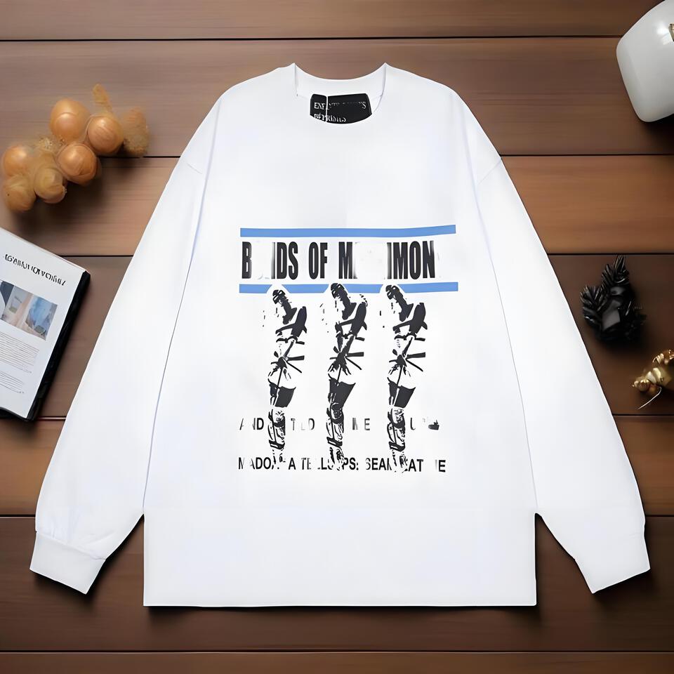 Enfants Riches Déprimés Oversized White Cotton T-Shirt Streetwear