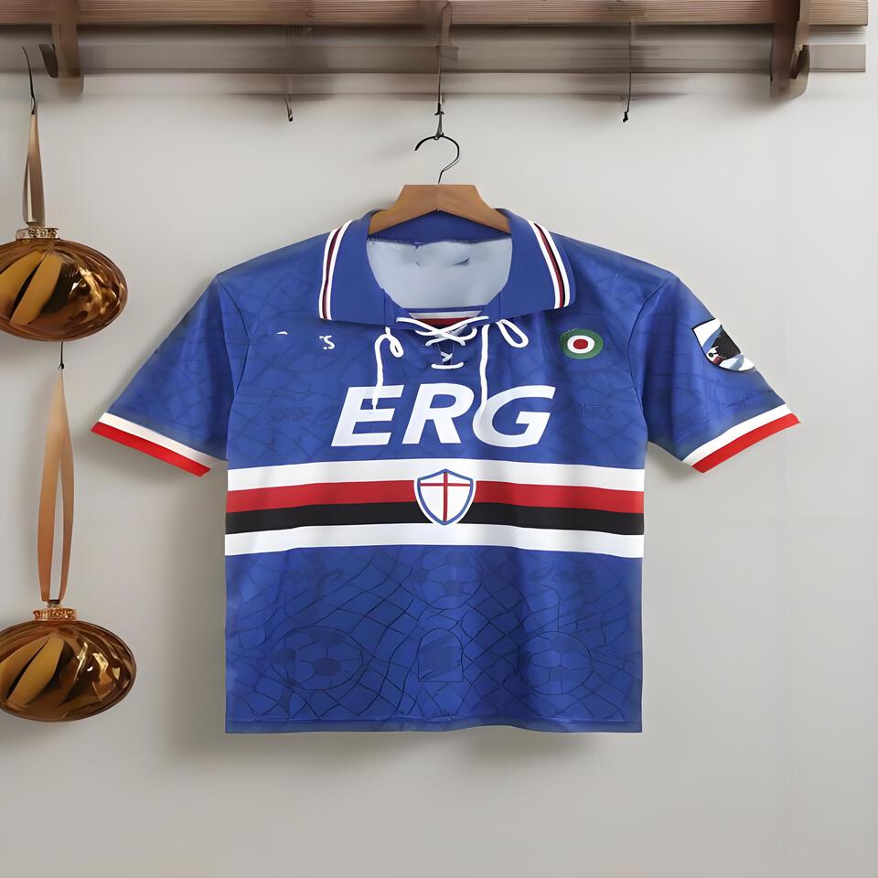 ERG Blue White Stripe Badge Short Sleeve T-Shirt Men Women Trendy Casual Tee