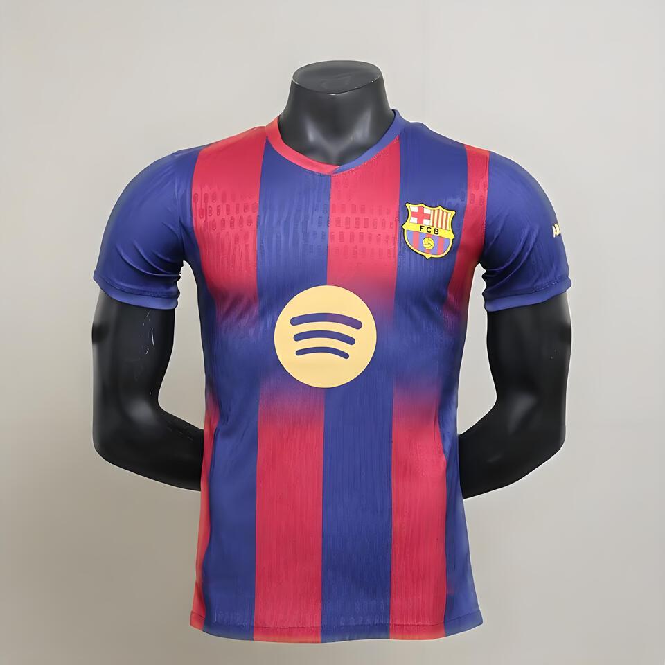 FC Barcelona Home Stadium Blue Red Transparent Soccer Jersey