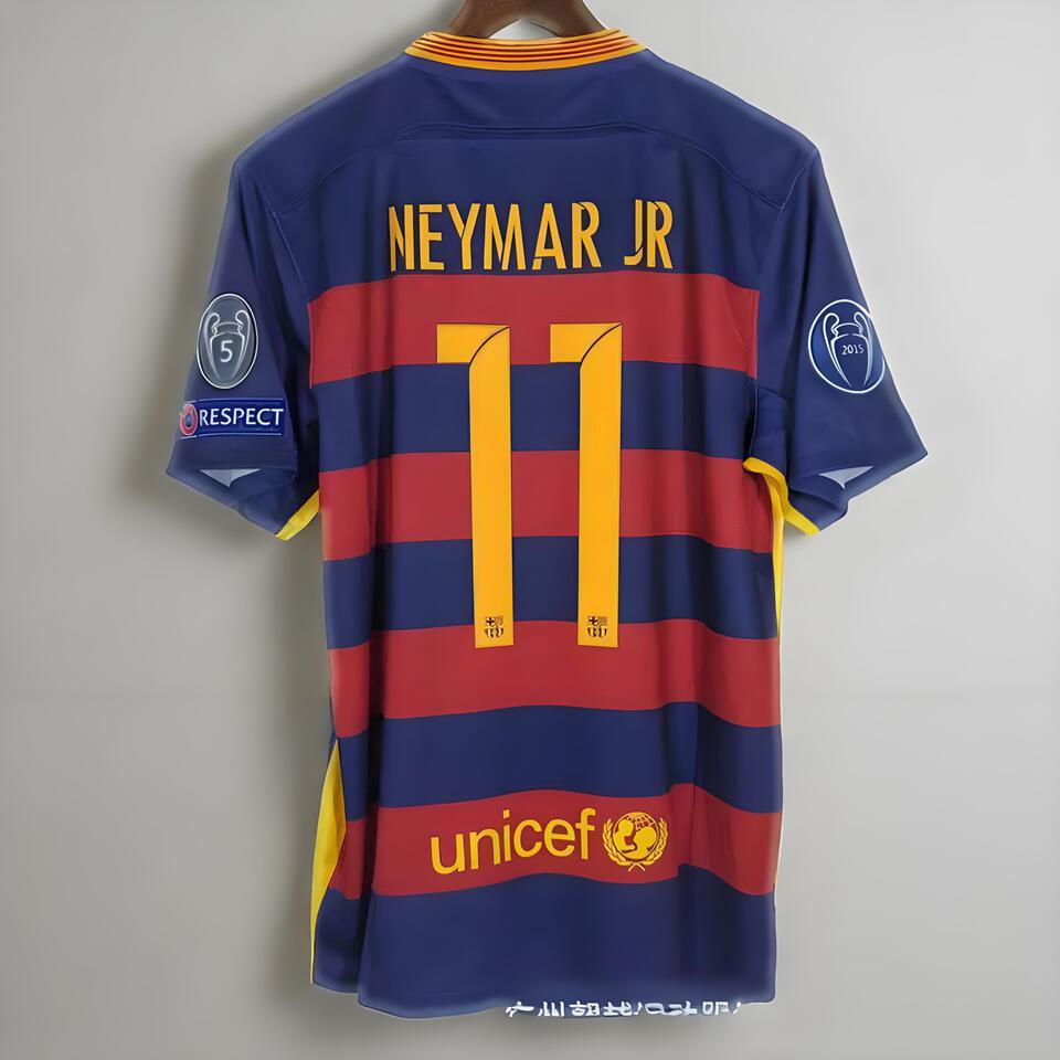 FC Barcelona Neymar Jr #11 Jersey: Lightweight & Breathable Soccer Shirt