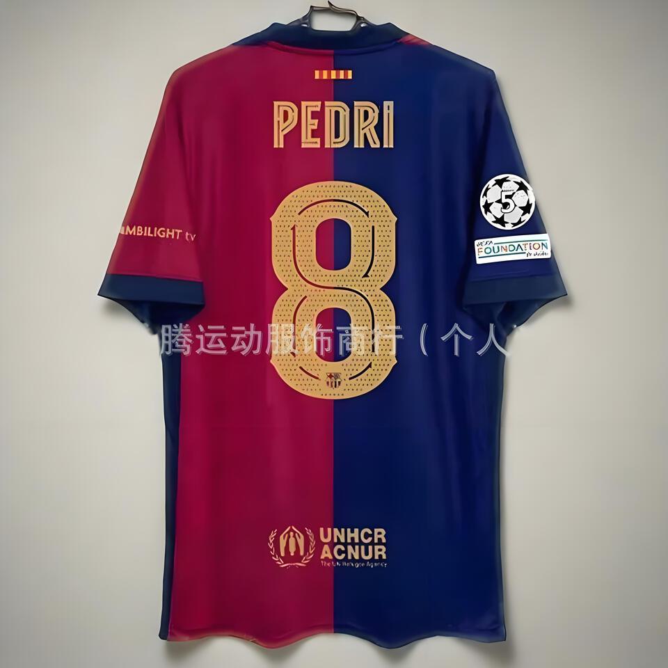 FC Barcelona Pedri 8 Official Home Jersey 2024