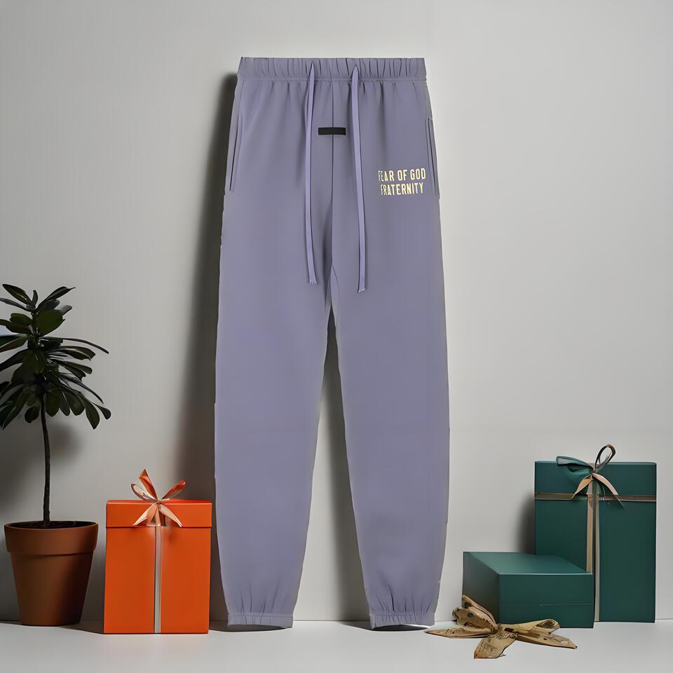Fear Of God Purple Cotton Joggers