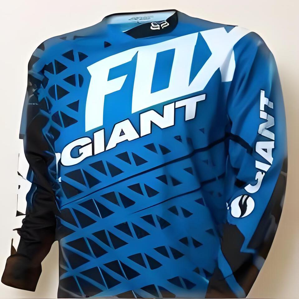 FOX GIANT Men's Blue Breathable Outdoor Cycling Jacket