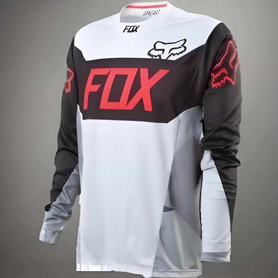 FOX Sports Grey White Black T-Shirt Men's