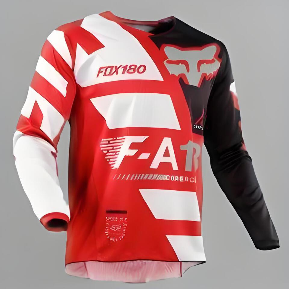 FOXFOX Red White Black Quick-Dry Sports Top