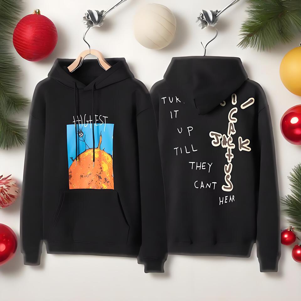 Fugitive Hooded Sweatshirt Unisex Streetwear Print Cotton Oversize