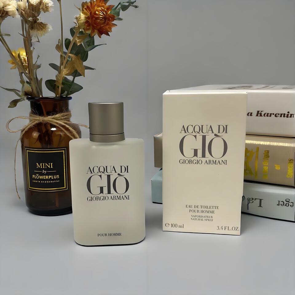 Giorgio Armani Acqua di Gio Eau de Toilette for Men, Fresh & Light Fragrance