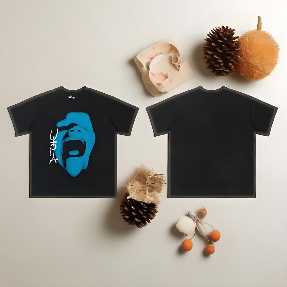 GOT IT Black Cotton Unisex Streetwear T-Shirt