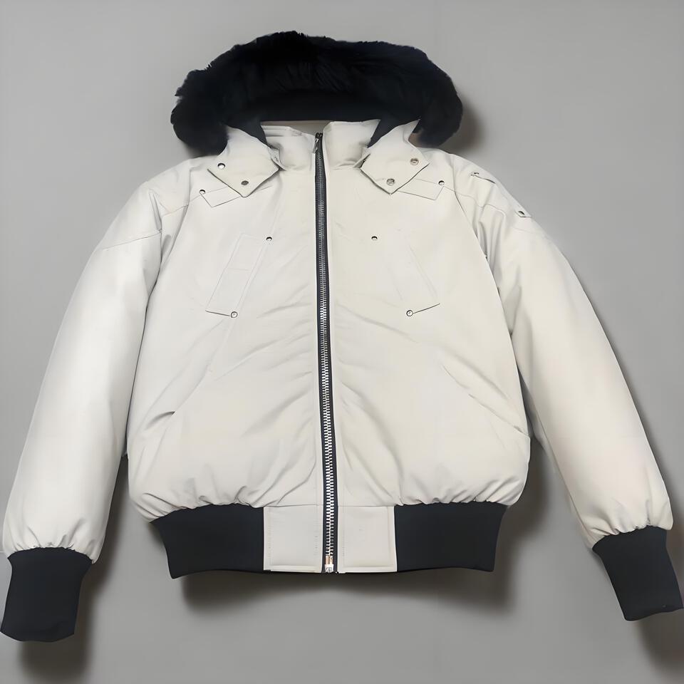 Gucci Beige Hooded Down Jacket Waterproof Warm Short Coat
