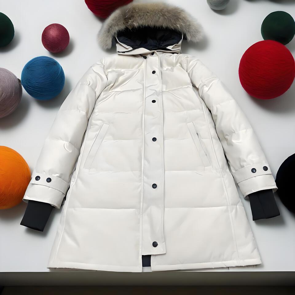 GucciGucci Beige Long Hooded Down Jacket, Winter Coat