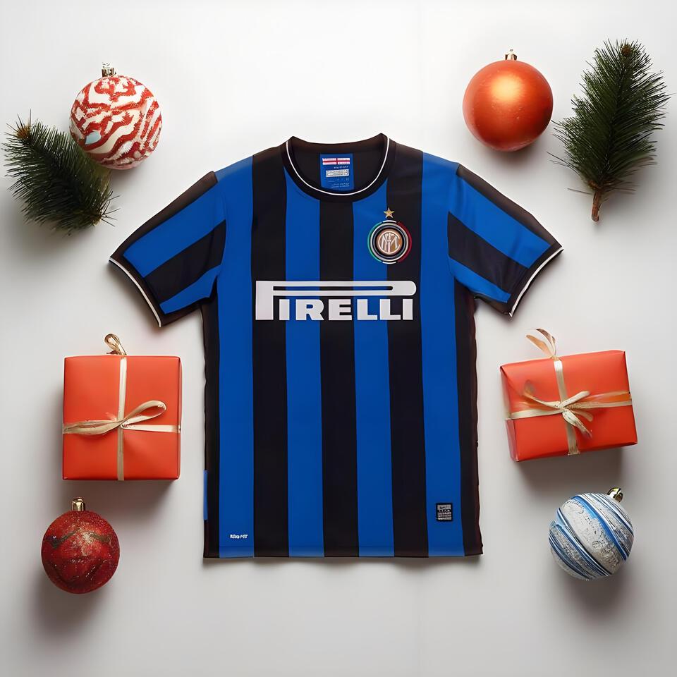 Inter 07-08 Home Shirt - Vintage Retro Football Jersey, Authentic Classic Soccer Uniform