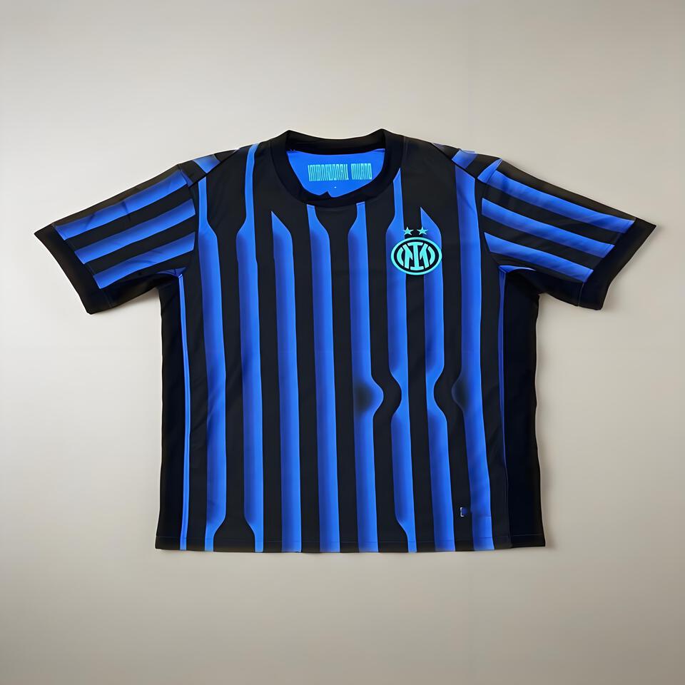 Inter Dry-Fit Jersey – Lightweight Breathable Soccer Shirt for Men & Women – Moisture-Wicking Athletic Top