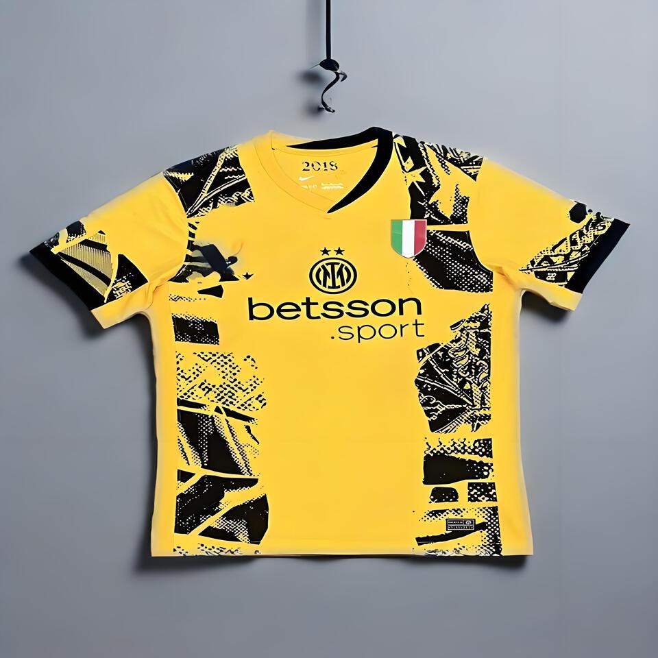 Inter Milan 2018 Yellow Jersey
