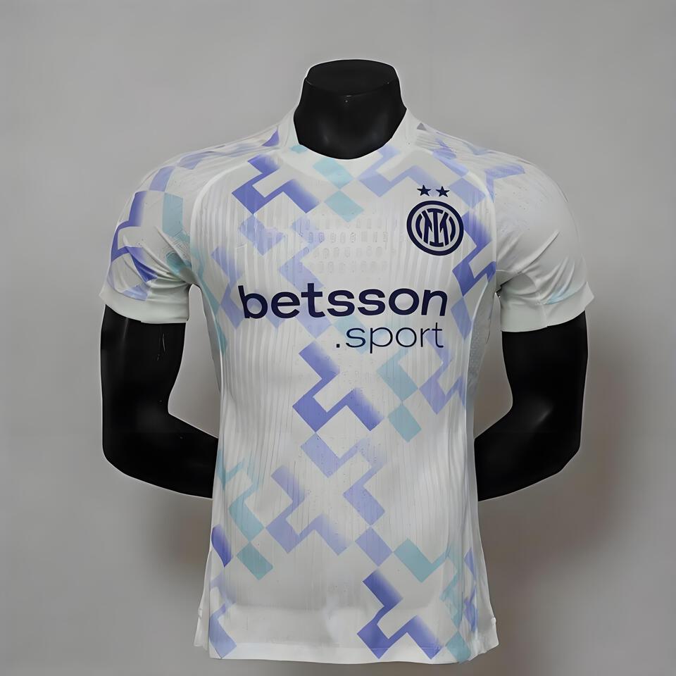 Inter Milan 2023-24 Away White Breathable Quick-Dry Football Shirt