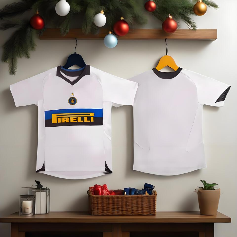 Inter Milan Classic White Football Jersey - Official Soccer T-Shirt for Men and Women